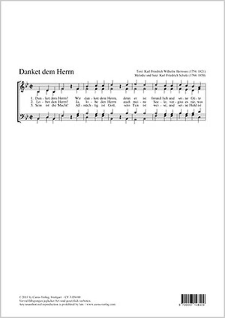 Danket dem Herrn